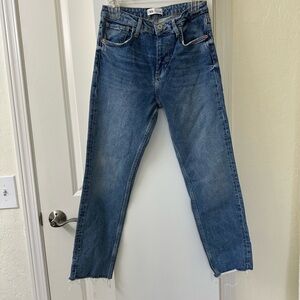 Zara Classic Blue Denim Pants